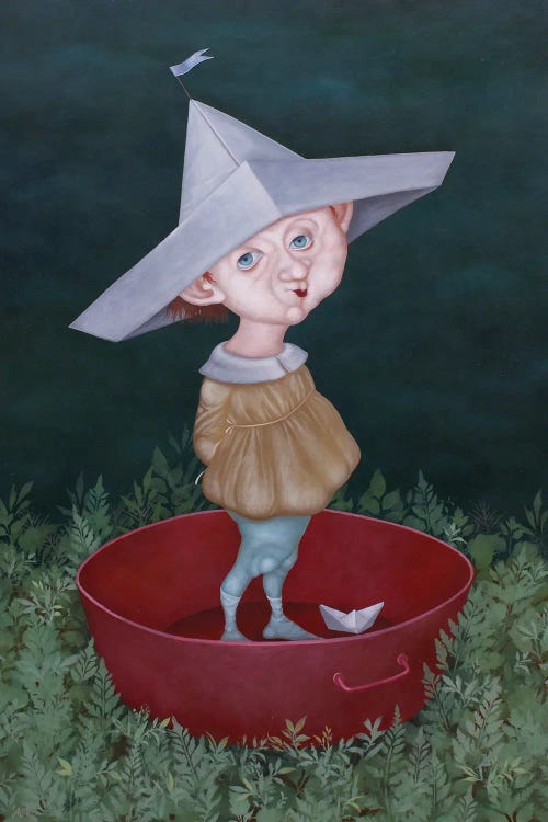 Traveler by Evgenia Sare wall art