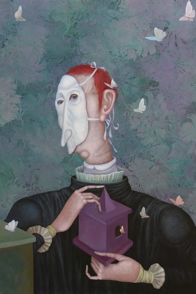 Butterfly Lover by Evgenia Sare canvas print