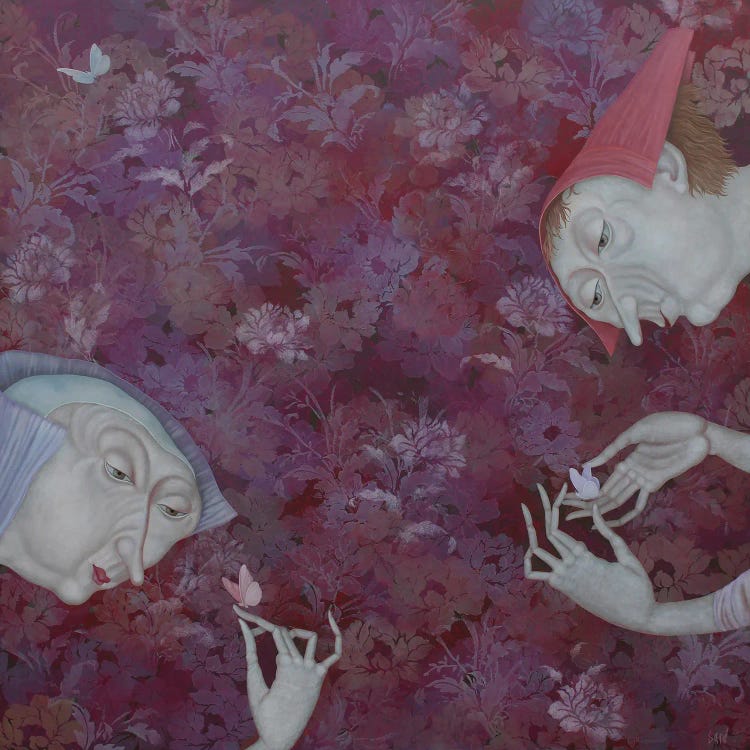 Admiration by Evgenia Sare wall art