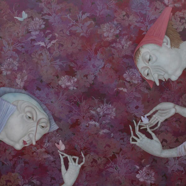 Butterflies and Flowers: Admiration by Evgenia Sare