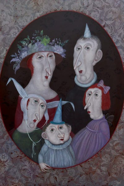 Funky Fine Art: All Together by Evgenia Sare