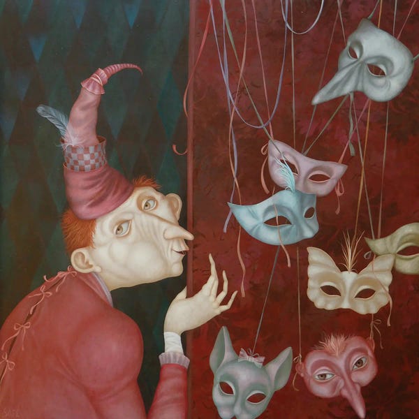 Evgenia Sare: Masks by Evgenia Sare