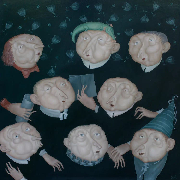 Jury by Evgenia Sare wall art