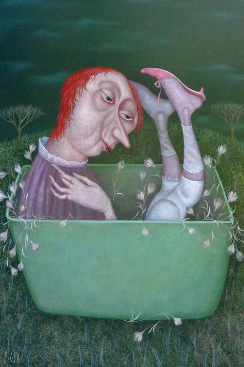 Springtime by Evgenia Sare wall art