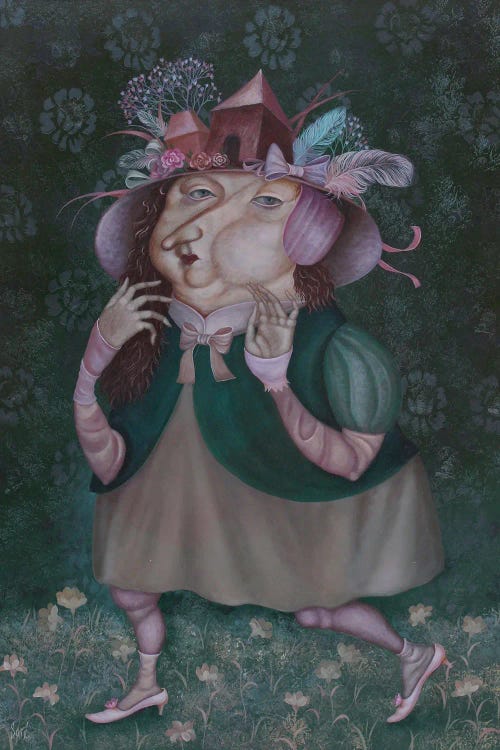 Hat by Evgenia Sare wall art