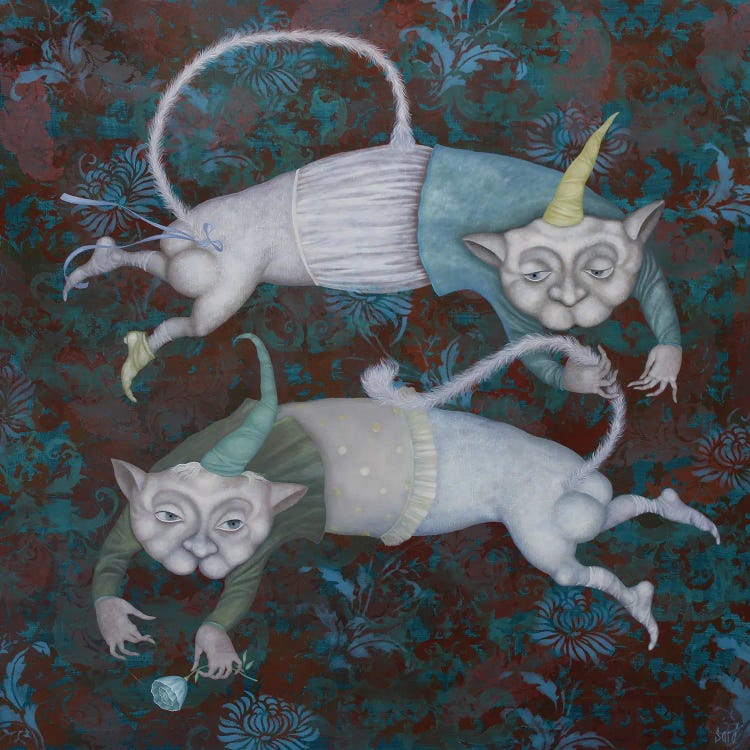 Duo by Evgenia Sare wall art
