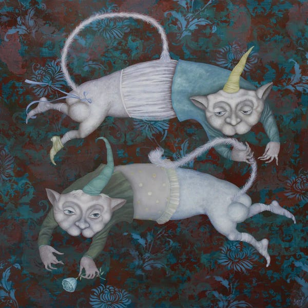 Hairless Cats: Duo by Evgenia Sare