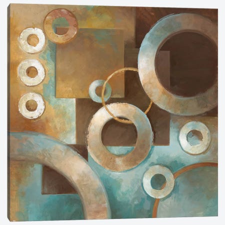 Circular Motion II Canvas Print #EVO4} by Elaine Vollherbst-Lane Canvas Art Print
