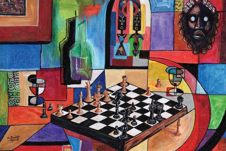 Checkmate by Everett Spruill wall art