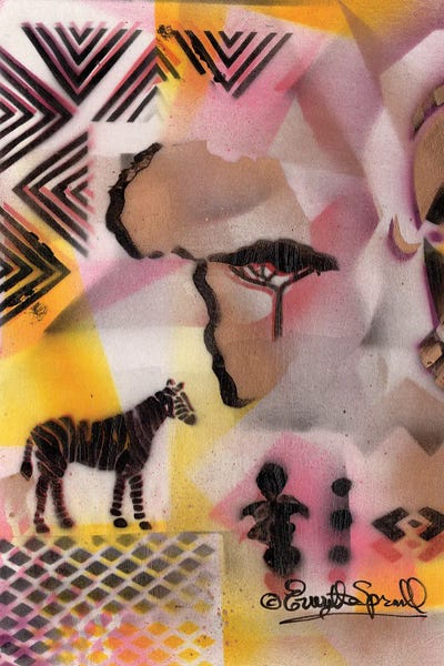 Zebras: Cultural Remnant - K by Everett Spruill