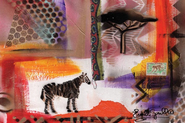 African Heritage: Cultural Remnant - P by Everett Spruill