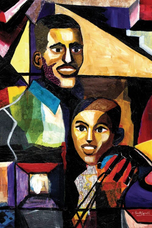 Me And Dad by Everett Spruill wall art