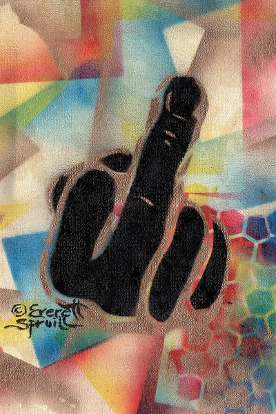 Everett Spruill: Middle Finger - F by Everett Spruill