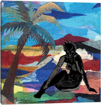 Beach Nude III Canvas Art Print