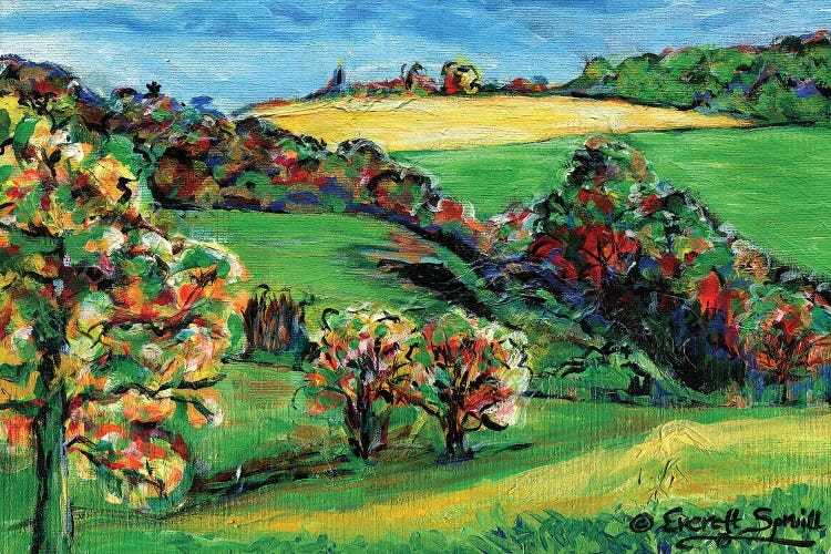 Francais Campagne by Everett Spruill wall art