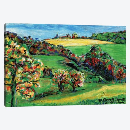 Francais Campagne Canvas Print #EVR161} by Everett Spruill Canvas Print