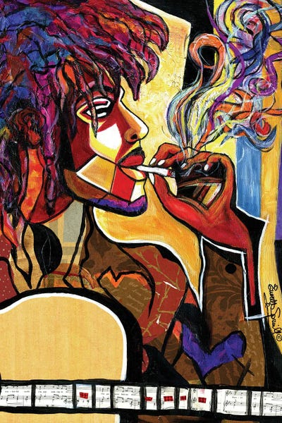 Smoking: Rastamon by Everett Spruill