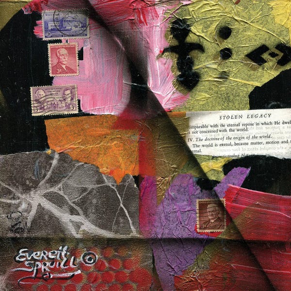 African Heritage: Reparations 40 III by Everett Spruill