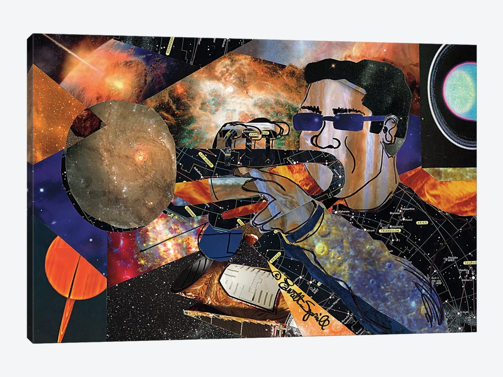 Space Trumpet by Everett Spruill 1-piece Art Print