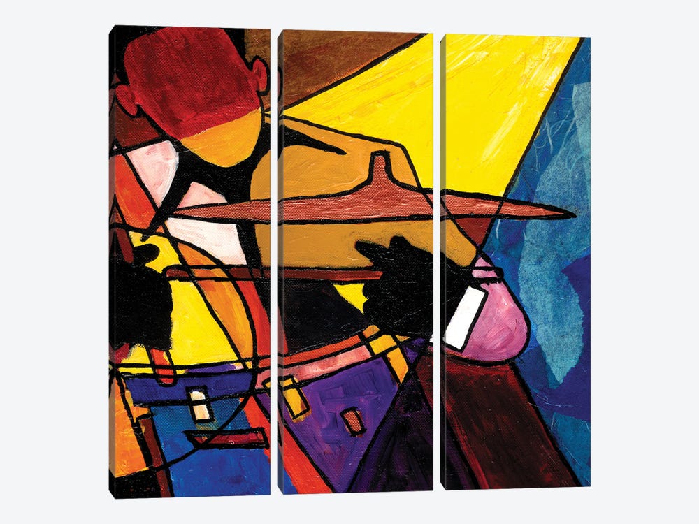 Trip Trio III by Everett Spruill 3-piece Art Print