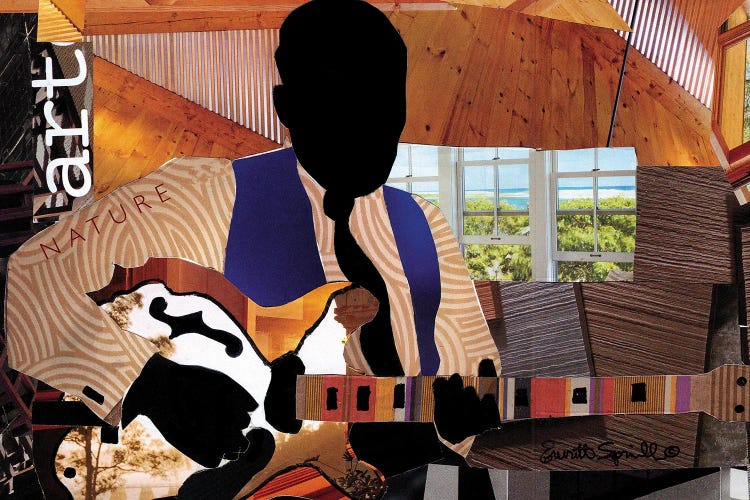 Blues Boy by Everett Spruill wall art