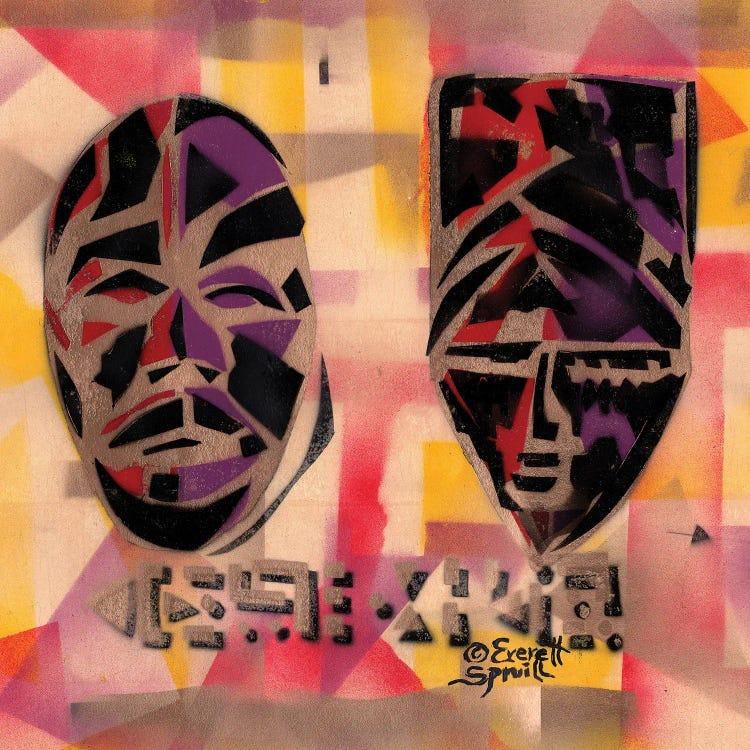 Two African Masks