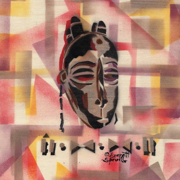 Everett Spruill: Fang Mask by Everett Spruill