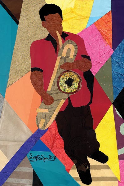 In A Sentimental Mood by Everett Spruill art print