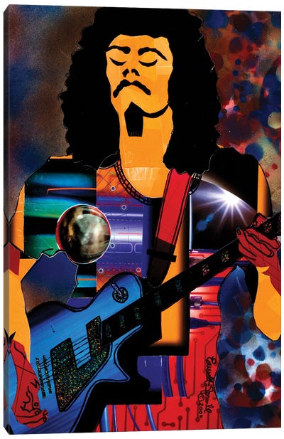 Oye Como Va - Carlos Santana Canvas Art Print - Carlos Santana