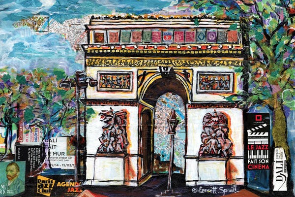 Arc de Triomphe: Arch de Triomphe by Everett Spruill