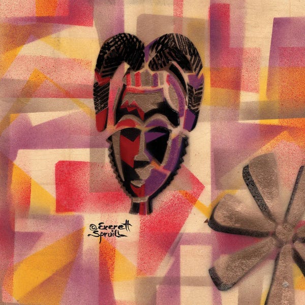 African Heritage: Yaure Mask And Wisdom by Everett Spruill