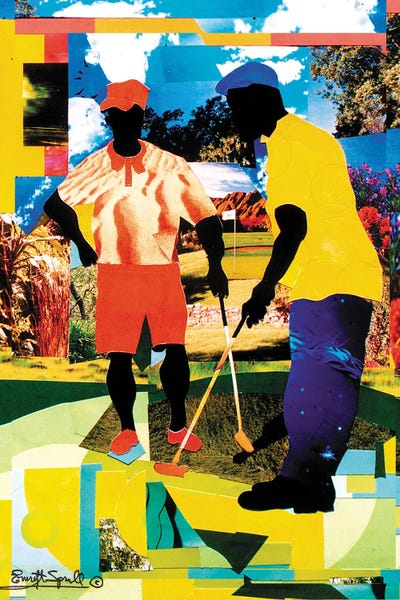 Golf: Birdie Putt by Everett Spruill