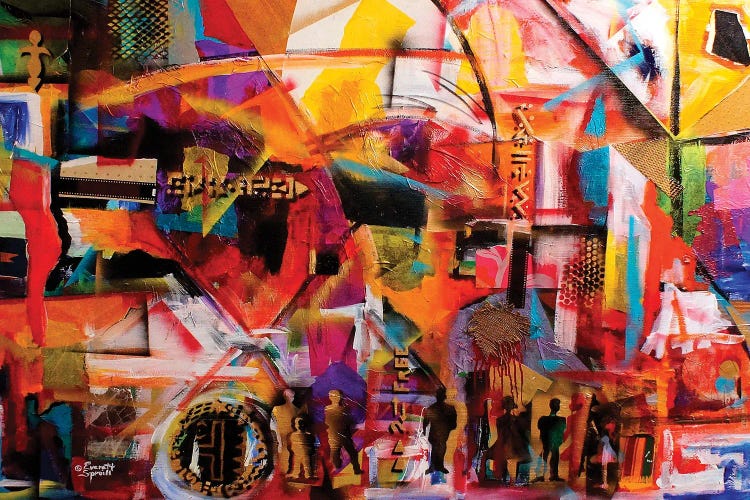 But Still Like Air, We Rise by Everett Spruill wall art