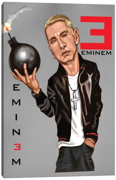 Enimem Canvas Art Print - Eminem