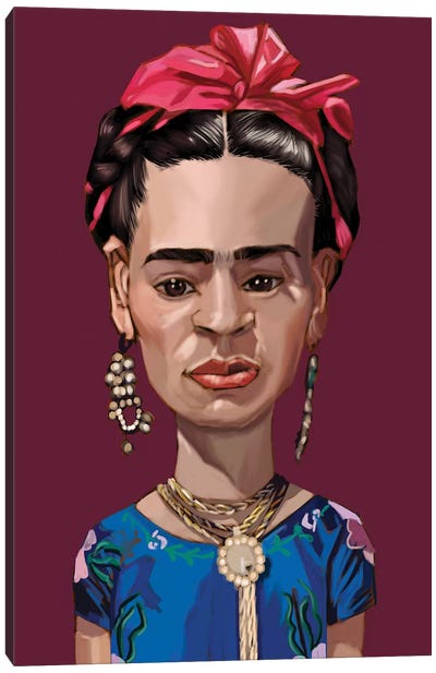 Frida Canvas Art Print - Evan Williams