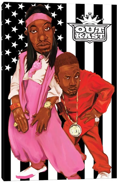 Outkast Canvas Art Print - Andre 3000
