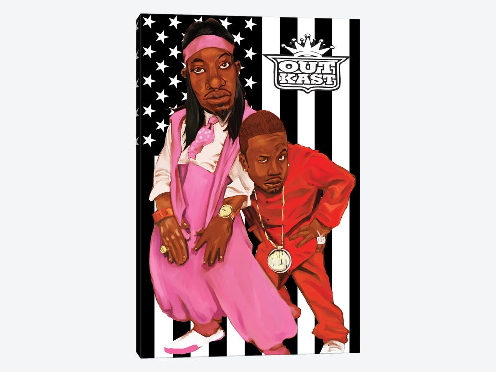 Outkast by Evan Williams 1-piece Canvas Wall Art