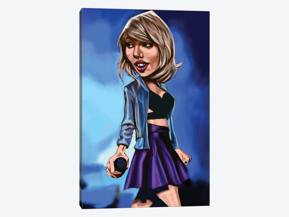 Taylor Swift by Evan Williams 1-piece Canvas Art