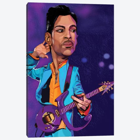 Prince Canvas Print #EVW70} by Evan Williams Canvas Artwork