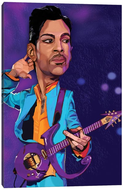 Prince Canvas Art Print - R&B & Soul
