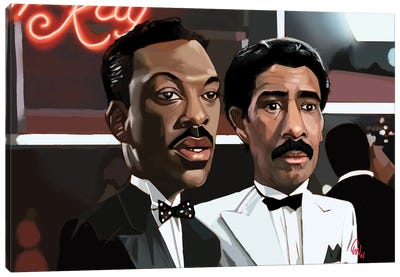 Harlem Nights Remix Canvas Art Print - Limited Edition Movie & TV Art