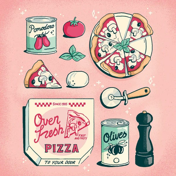 Pizza: Pizza by Eve Anderson