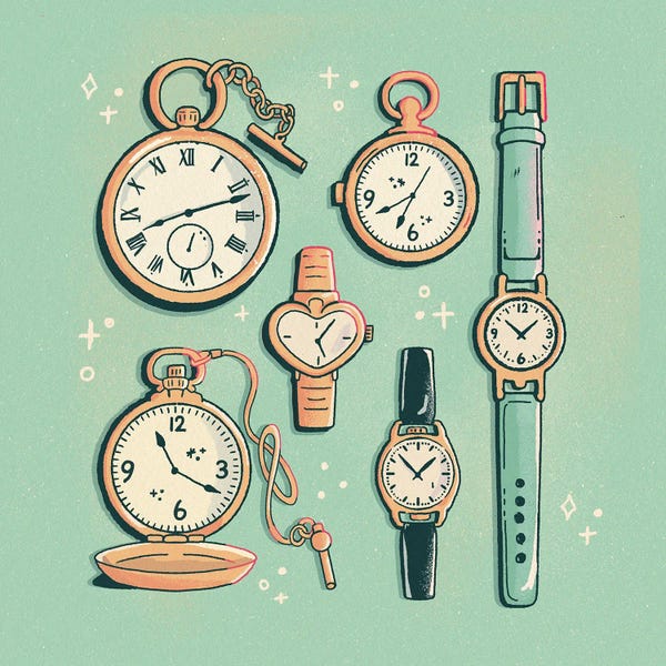 Clocks: Time by Eve Anderson