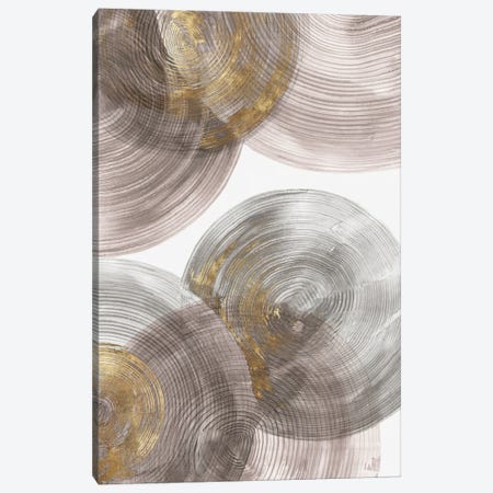 Spiral Rings I  Canvas Print #EWA130} by Eva Watts Canvas Art Print