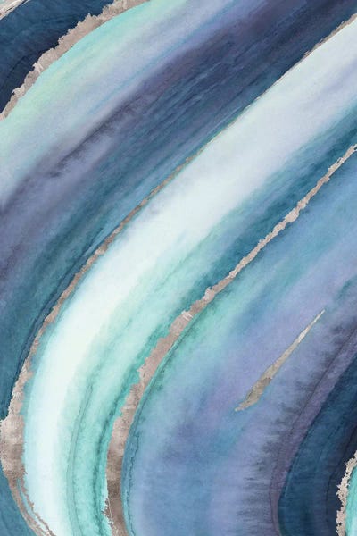 Abstract Watercolors: Tempo II by Eva Watts