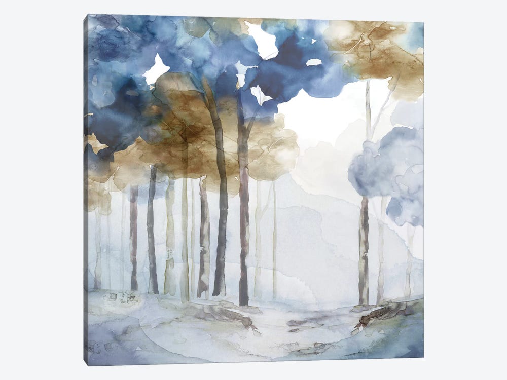 In the Blue Forest I  by Eva Watts 1-piece Canvas Wall Art
