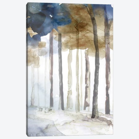 In the Blue Forest II  Canvas Print #EWA156} by Eva Watts Canvas Art
