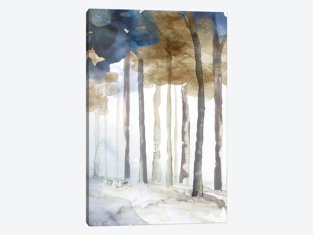 In the Blue Forest II  by Eva Watts 1-piece Canvas Print