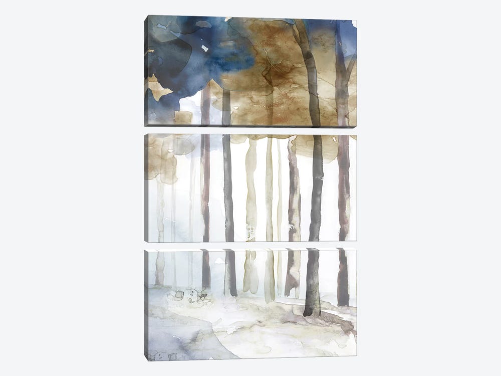 In the Blue Forest II  by Eva Watts 3-piece Art Print