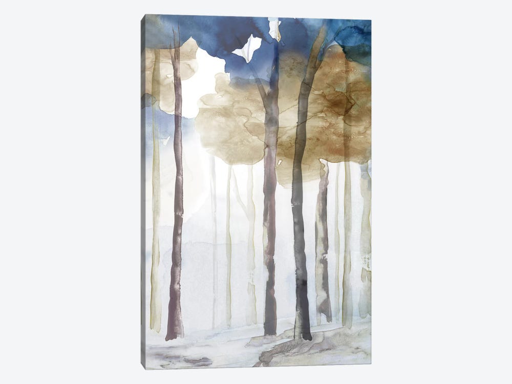 In the Blue Forest III  by Eva Watts 1-piece Canvas Art